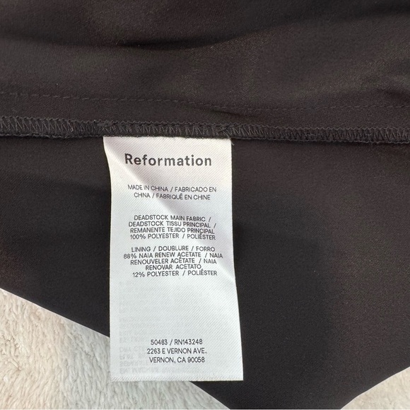 Reformation Dresses Cana Dress Black size 4 - Picture 11 of 16